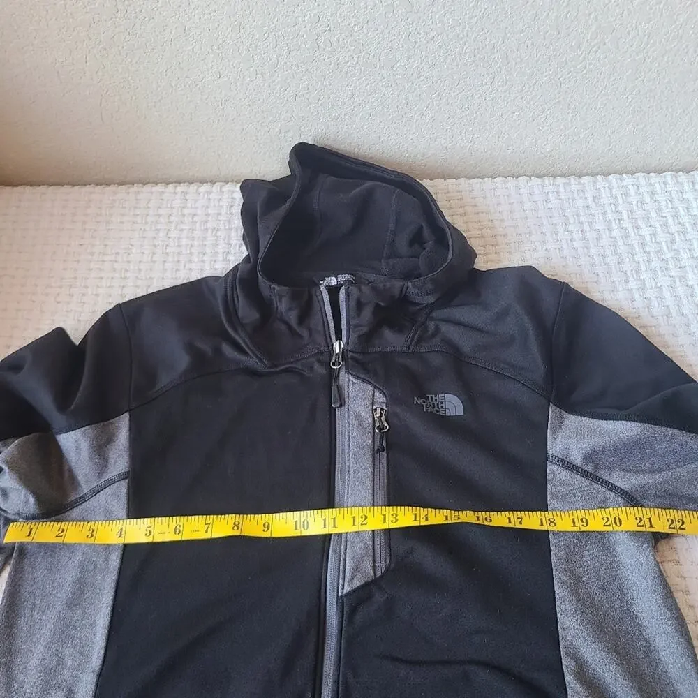 The North Face Men's Black and Gray Jacket Size L